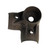 bottom detail of black anodized corner part