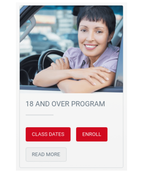 Driving School Website Design